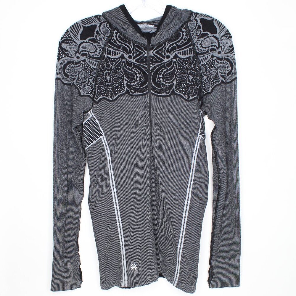 Athleta Twist  Half Zip Hoodie